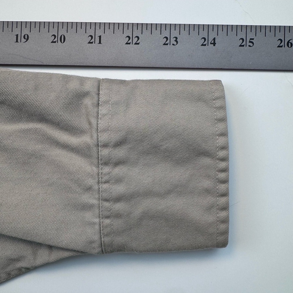 Vintage 90s Dockers Authentics Khaki Shirt NWT Men’s L Work & Leisure Cotton 96 - Picture 9 of 13